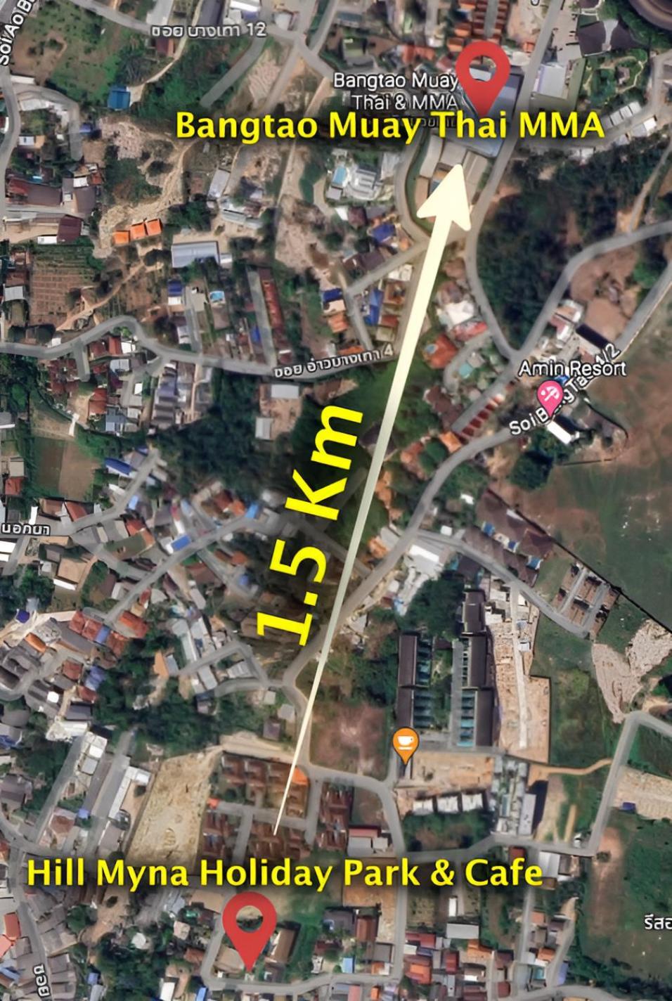 Hill Myna Holiday Park & Cafe Praia de Bang Tao Exterior foto